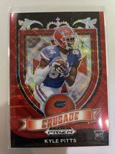 2021 Panini Prizm Draft Picks Kyle Pitts RC Red  Ruby Wave Crusade Florida