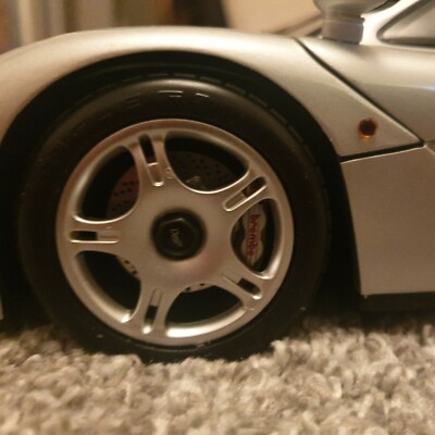 その他 MCLAREN PAULS MODELS ART 12/1 1:12 PMA McLaren F1 Road Car in silver Super Rare!! Minichamps