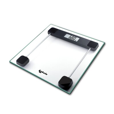 Digitale Personenwaage 180KG Körpergewicht Waage LCD elektronisch klar