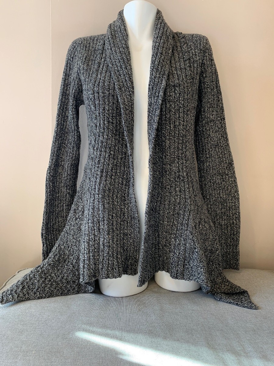 Anthropologie Canary Knitting Needles Wool Cardigan Knit Sweater Jacket  Shrug M - Main Image