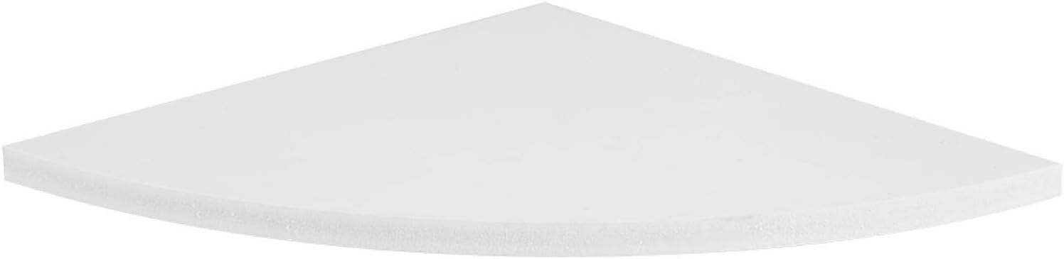 Keenso Corner Shelf, 3Pcs Wood Floating Shelf Wall-Mounted Storage Display Rack