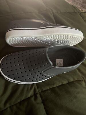 Native Miles Slip On Shoe Dublin Gray M4 W6