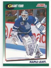 GRANT FUHR 1991-92 SCORE ROOKIE TRADED CARD NM-MT CONDITION