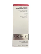 Algenist Multi-Perfecting Detoxifying Exfoliator Oil-Free 2.7 OZ 80ML New Sealed