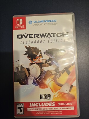 Overwatch Legendary Edition Nintendo Switch CASE ONLY NO