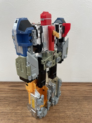 Power Rangers Lightspeed Rescue Deluxe Omega Megazord Bandai Giappone spazzatura - Foto 8 di 11