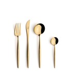 Cutipol Moon Mirror Polished Gold Plated 24 Piece New