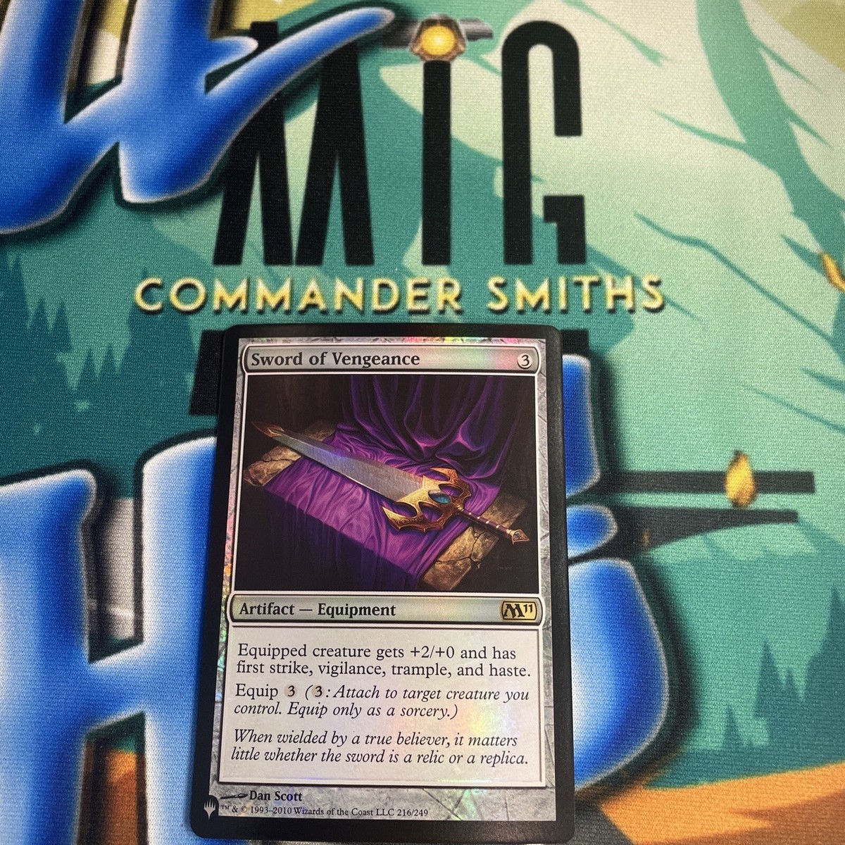 Sword of Vengeance ✨ FOIL ✨ MTG NM Mint Heads I Win Tails You