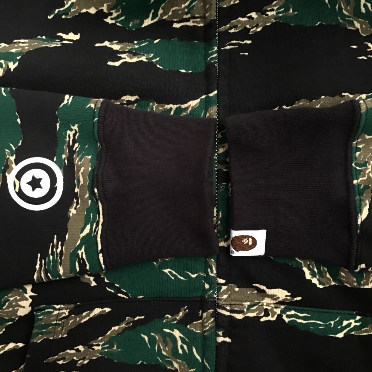 BAPE Tiger full zip hoodie tiger camo A Bathing Ape Size M | eBay