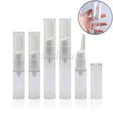 5ml 10ml 15ml Refillable Empty Eye Cream Airless Pump Bottle Vacuum Container PE