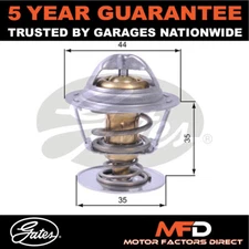 Fits Jaguar XF 2008-2015 S-Type 2004-2007 XJ 2005-2016 Gates Thermostat Coolant