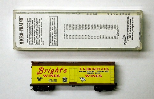 MTL Micro-Trains 49210 Brights Wine TGBX 101 madera refrigerador coche NPT | Zustand: New