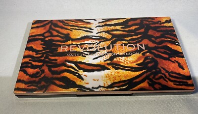 Makeup Revolution Eyeshadow Palette Wild Animal Fierce New Open Box