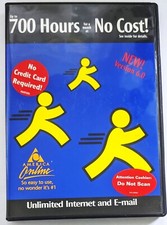 INDIGO-BLUE America Online Collectible / Install Disc, Vintage AOL CD v6.0!