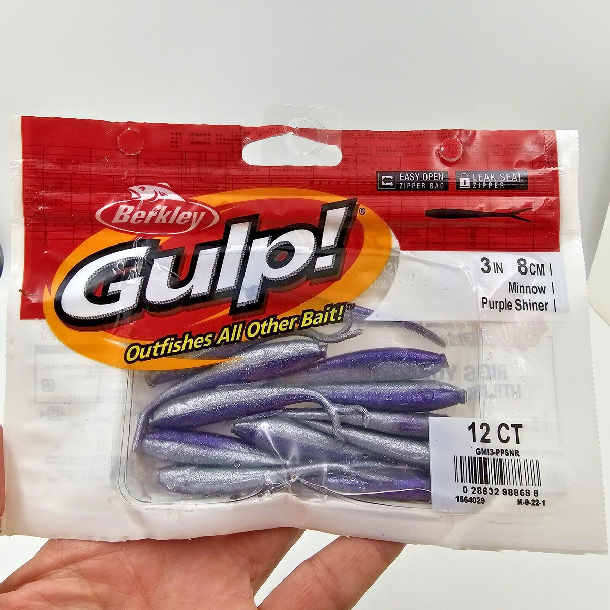 Berkley Gulp 3" Minnow Swimbait 12 Count Pack You Choose Color | eBay