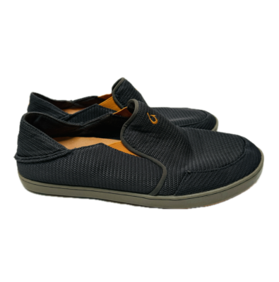 OluKai Nohea Mesh Slip On Loafers Mens 8.5 Grey Knit 10188  display picture 1