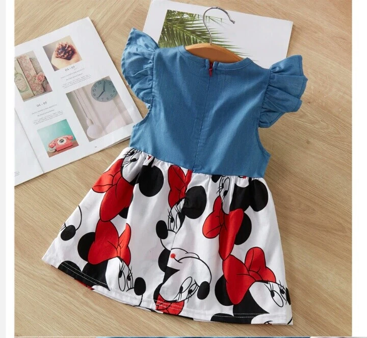 Cotton minnie mouse dress cheap