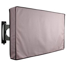 Outdoor TV Cover Universal Weatherproof Protector for 60'' 65'' TV - Grey