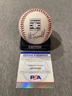 DETROIT TIGERS- ALAN TRAMMELL AUTOGRAPH HALL OF FAME LOGO BASEBALL PSA AL75729