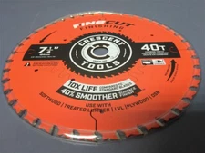 Crescent 7-1/4" x 60-Tooth FineCut Ultra Fine Finishing Circular Saw Blade