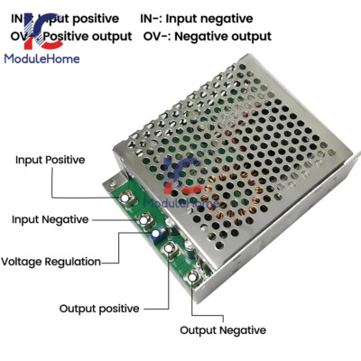 1000W Voltage Adjustable Step Down Module DC25V-90V to DC2.5V-50V Buck Converter