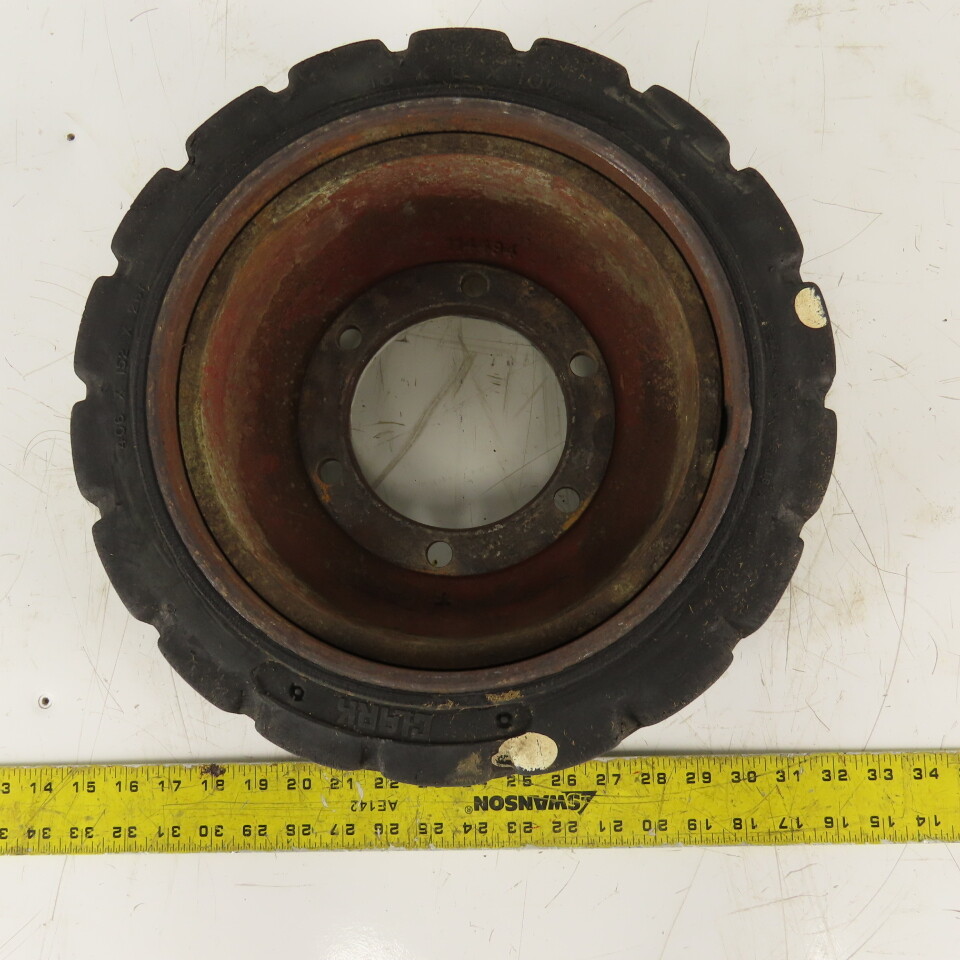 clark-16x6x10-1-2-forklift-steer-tire-w-rim-6-bolt-6-7-8-ebay