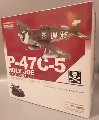 Dragon 50181 Holy Joe P-47C 1943 Halesworth 63rd 56th Fertigmodell Metal 1:72