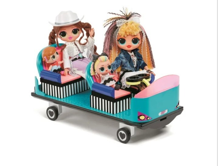 LOL Surprise OMG Remix 4-in-1 Plane Playset with Music Recording