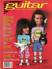 Guitar Magazine April 1989 Anthrax BB King Dickey Betts Chris Impellitteri Tabs
