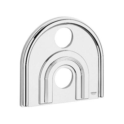 GROHE Rosette 47463 für Chiara THM-Fertigmontageset chrom/mattchrom