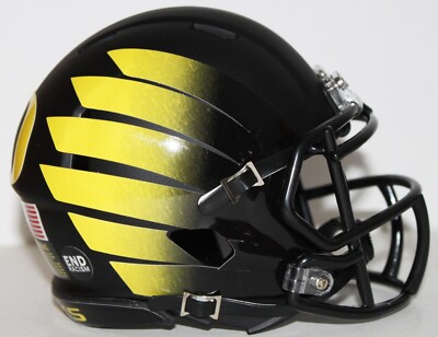 2021 Oregon Ducks Custom Riddell Mini Helmet vs Cal