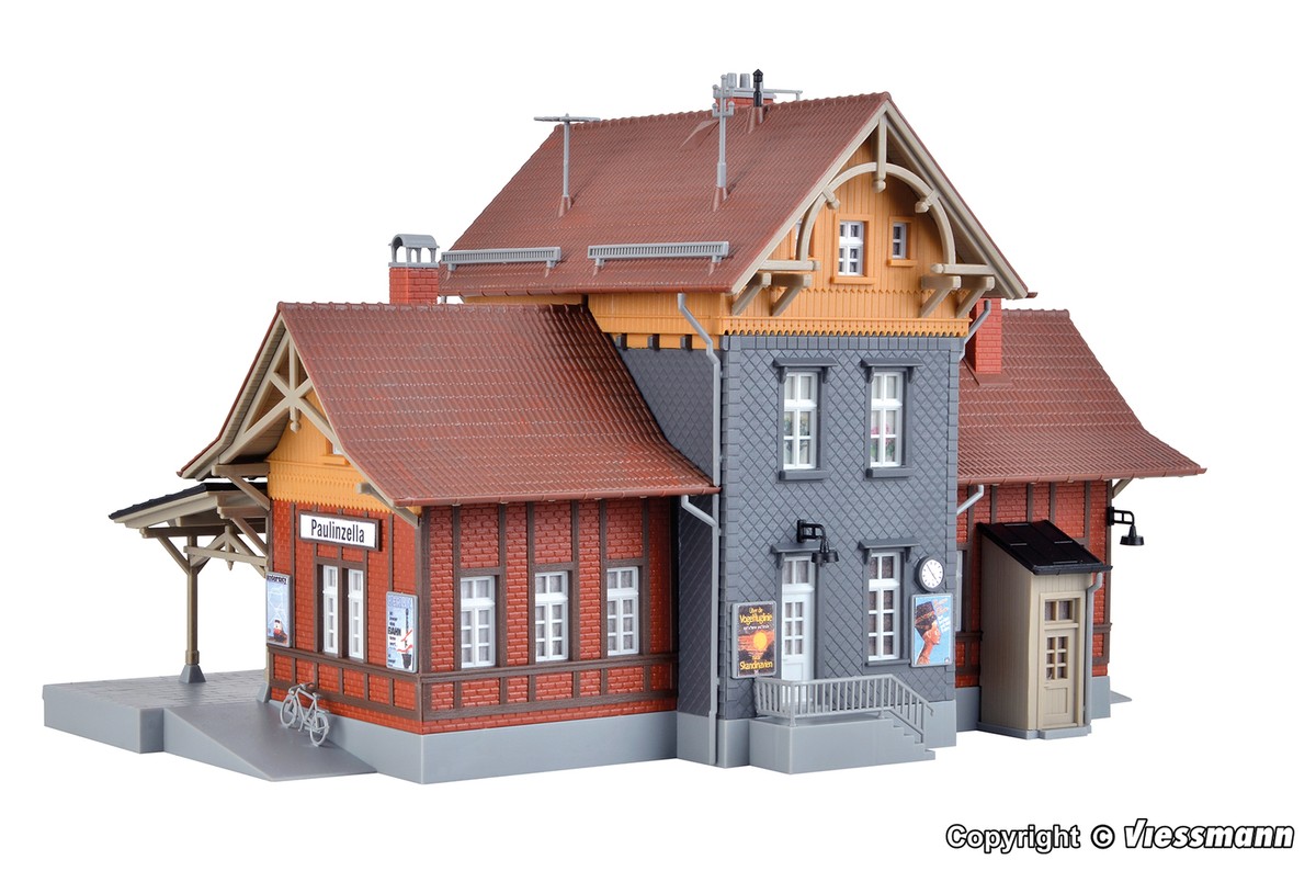 Maquette Kibri Gare De Paulinzella 9491, Vintage, Emballage D'origine, Allemagne