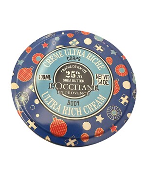 L'Occitane en Provence Ultra Rich Body Cream With 25% Shea Butter 3.4oz Sealed