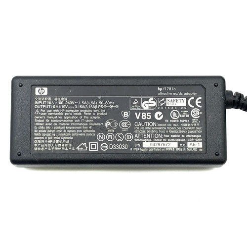 Genuine 60W HP AC DC Adapter for Vintage OmniBook 6100 7100 XE2 XE3 OEM - Picture 2 of 6