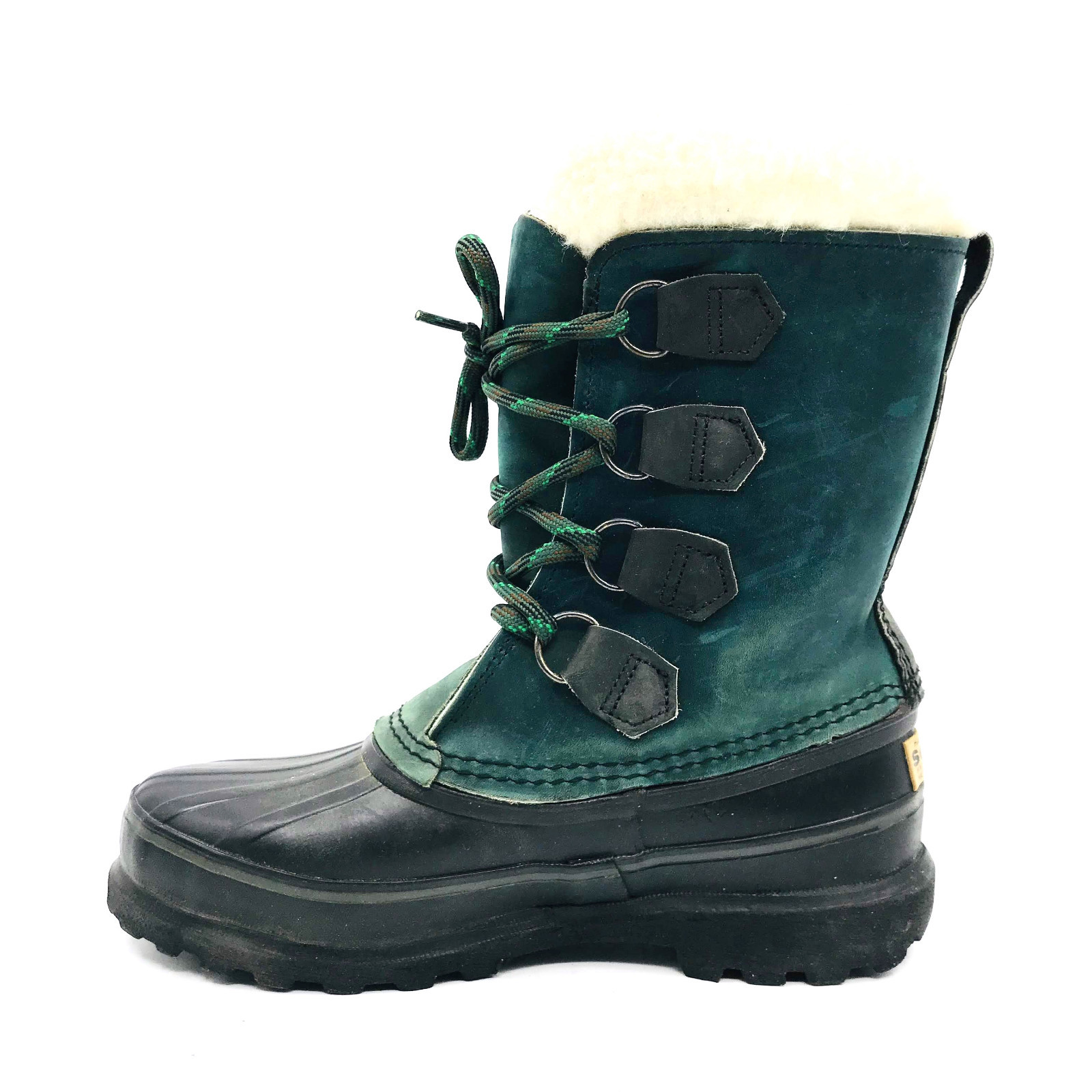 Sorel Alpine Green Insulated Winter Snow Boot Womens Size 6 eBay