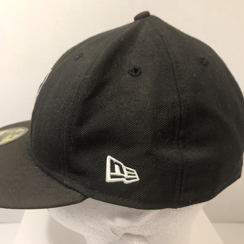Cleveland Indians Chief Wahoo Mütze Kappe schwarz New Era 59Fifty nicht verstellbar 7 3/8 gebraucht - Bild 7 von 19