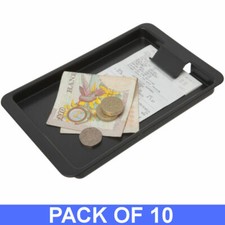 10 Tip Tray With Clip Plastic Bill Presenter Chq Cash Bars Hotels Restaurants