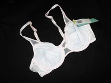 34B NWT Light Pink Chantilly Lace Vintage VANITY FAIR Very Glam Bra #75100 34B