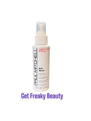 3.4 oz. Paul Mitchell Soft Spray. Light-Hold Finishing Spray. 100ml. NEW.