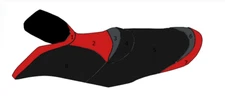 Seat cover Sea-Doo 2016-2017 RXT-300 RXT-X aS 260 RXT 260 red black dark gray