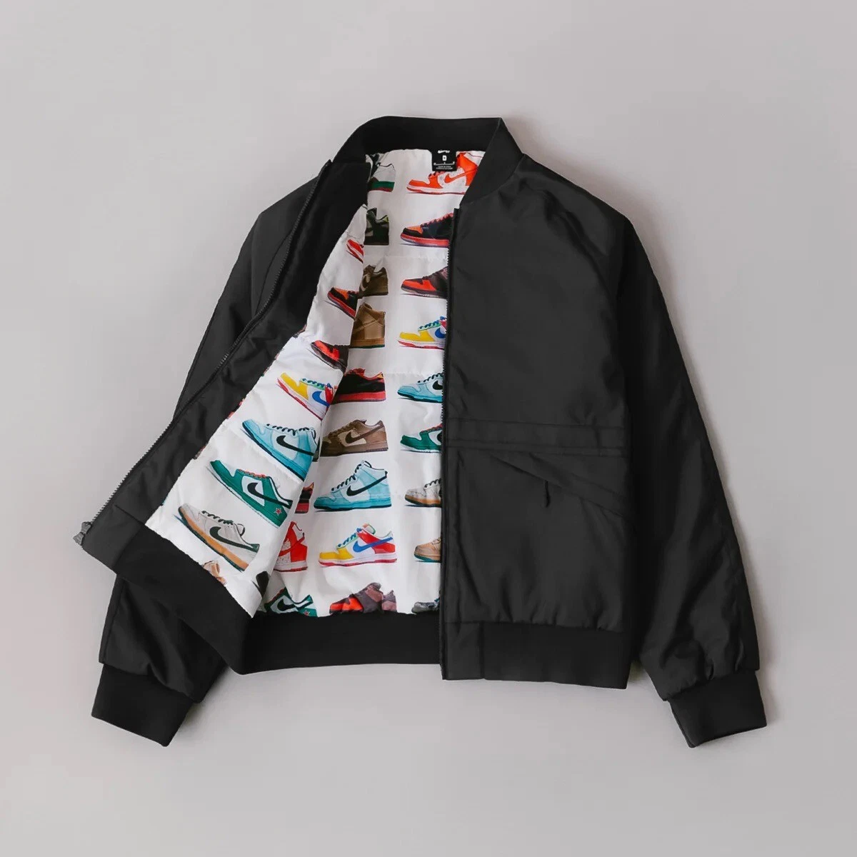 Nouvelle veste Nike SB Dunk ISO fumée foncée L GRANDE prête à l'expédition ! supreme tech