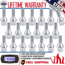 M12X1.25 Wheel Studs Lug Bolts Conical Seat for 2014-2021 Jeep Renegade Cherokee