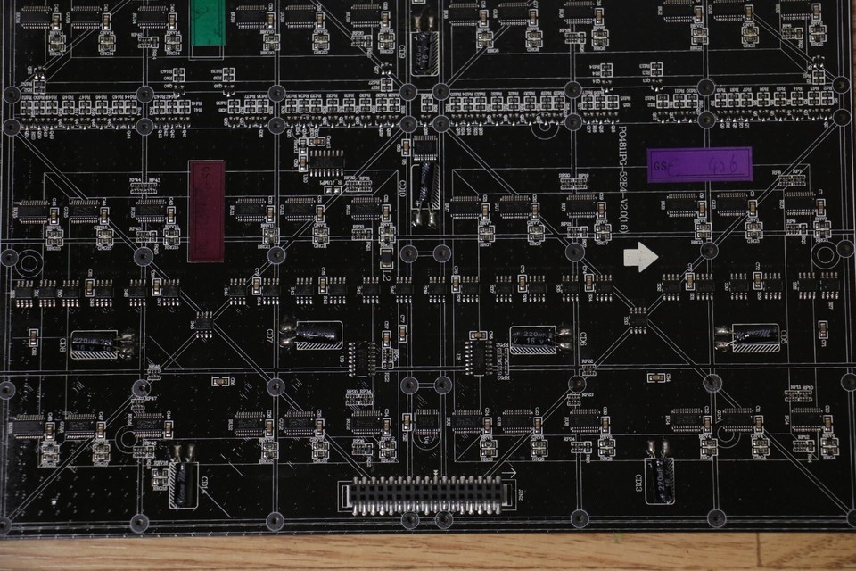 1x Gloshine Dual LED matrix Pixel panel 52x52 led modules 104x52 - 5V ...
