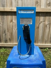 Wintel Charge A Call Prison Payphone Blue FOR PARTS UNTESTED