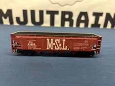 Bachmann HO Missouri Saint Louis (MSTL) #66003 4-Bay Hopper Car NO BOX