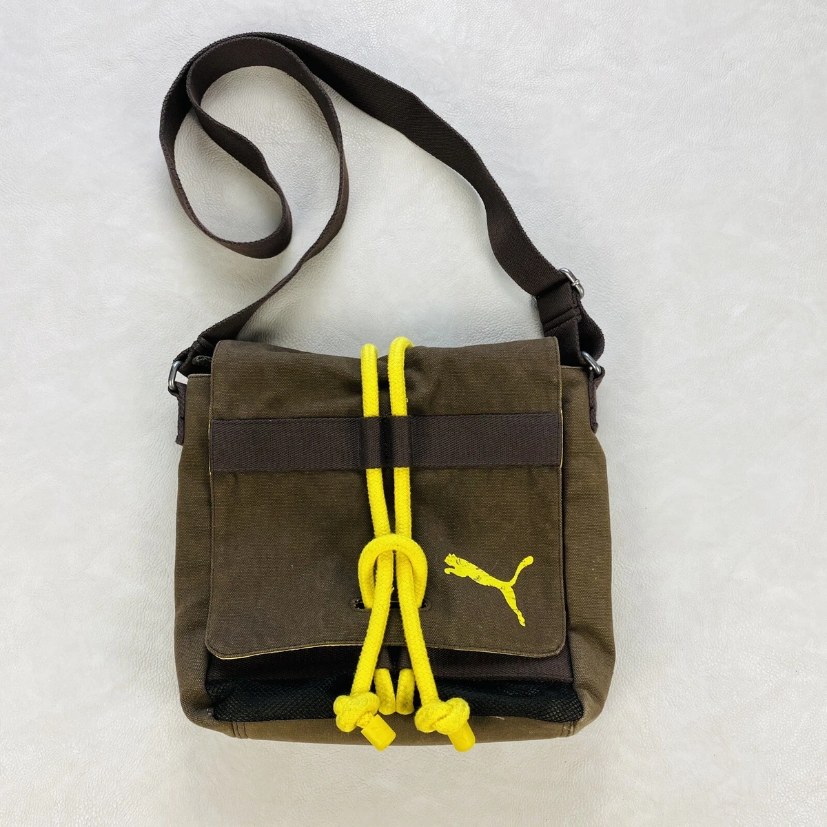 Puma shoulder bag brown on sale