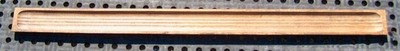 French Baguette  Bread Board Tray  Long Recessed Grooved Trough Server 42 inches