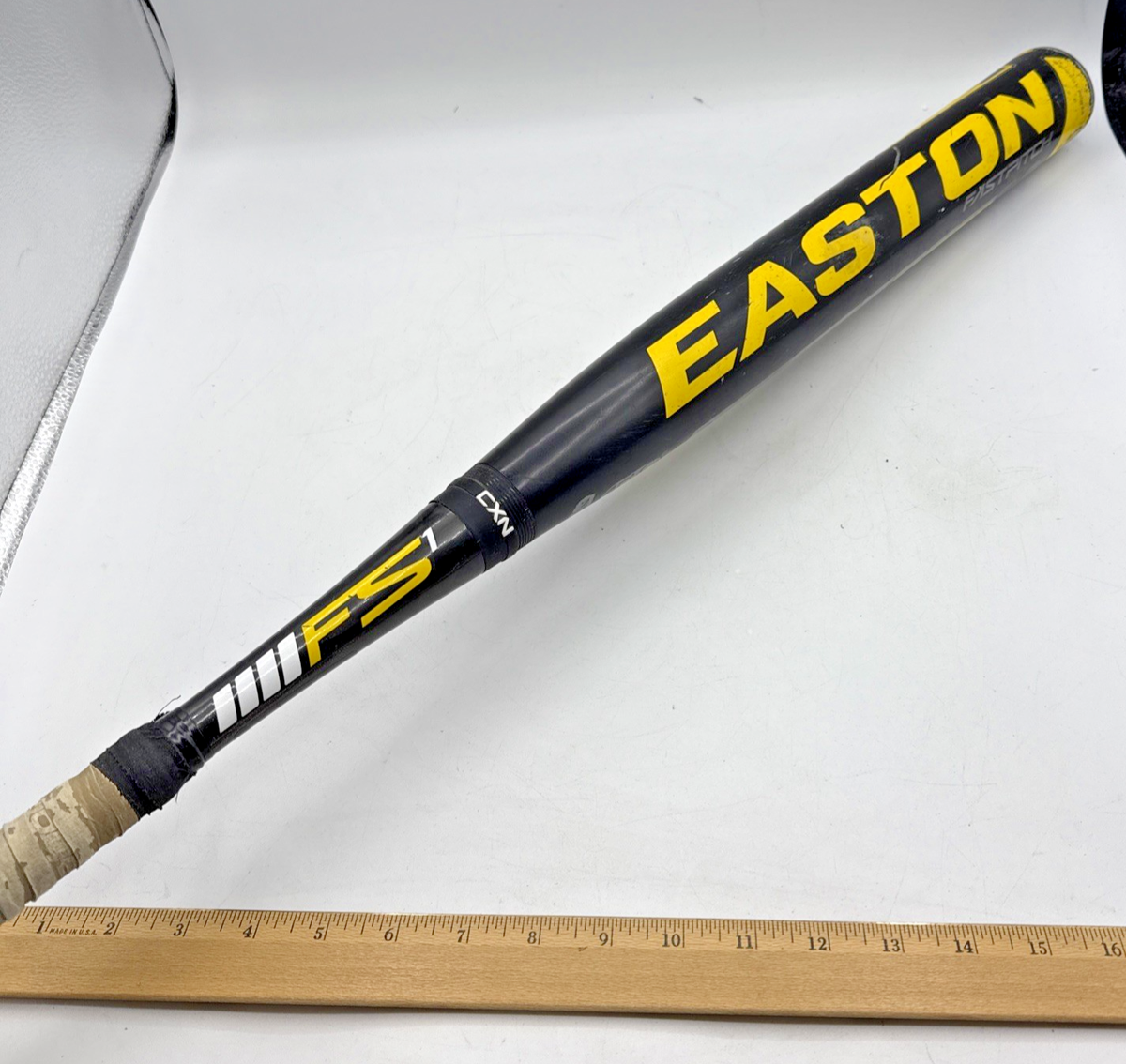 Lot Équipement Softball Jeune : 2 Battes Easton FS50, Sac, Casque - Occasion