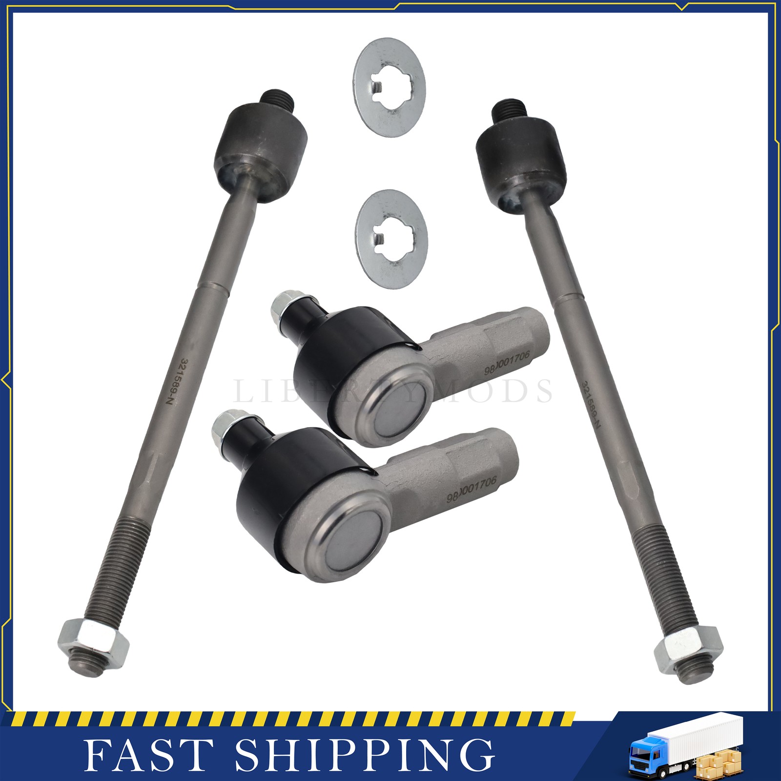 Maserati Quattroporte 2003-2012 Right Inner Inner tie rods Set