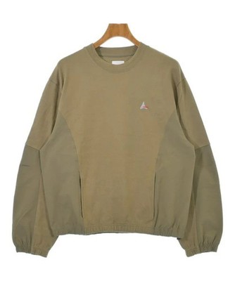 Roa T-Shirt Cut And Sew Men'S S Khaki Used Vintage Clothes No.rt1978